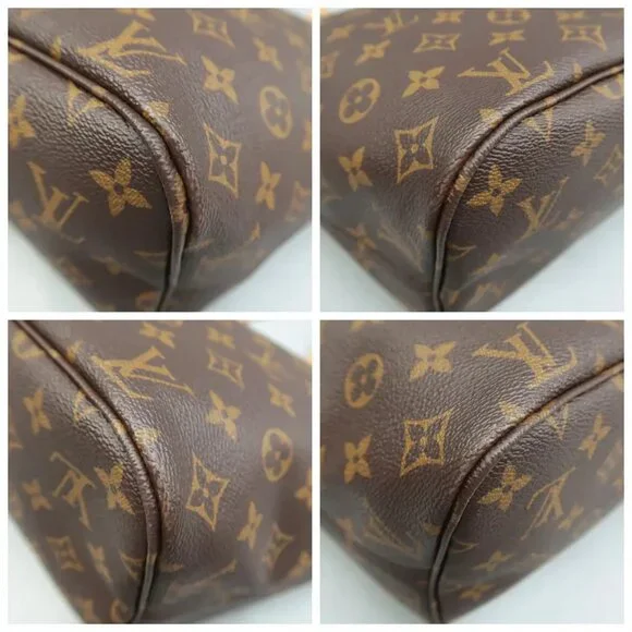 100% Authentic Louis Vuitton Neverfull MM Brown W/P Monogram Canvas Shoulder Bag - Picture 8 of 12